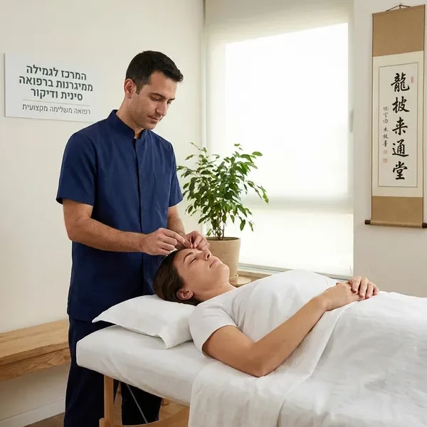 טיפול דיקור סיני למיגרנות מקצועי